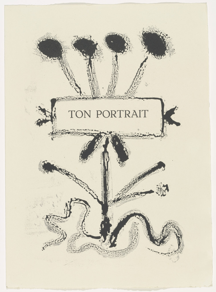 "Your Portrait" (chapter title, page 85) from Corps perdu