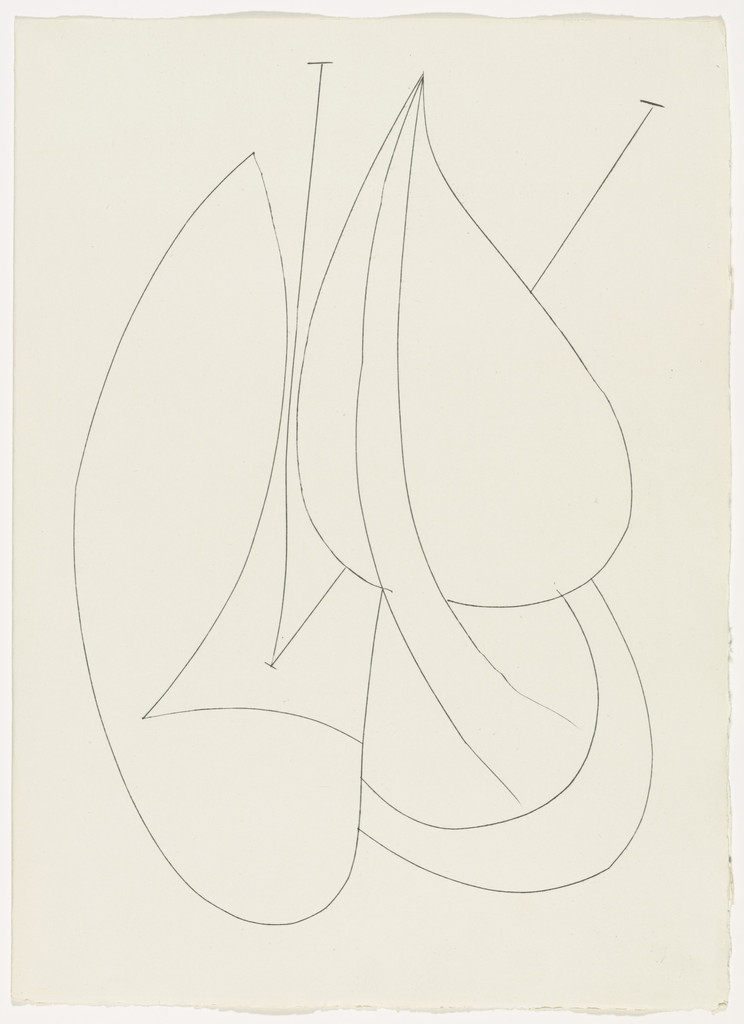 Leaves (plate, page 93) from Corps perdu