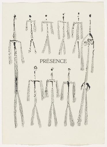 "Présence" (chapter title, page 13) from Corps perdu
