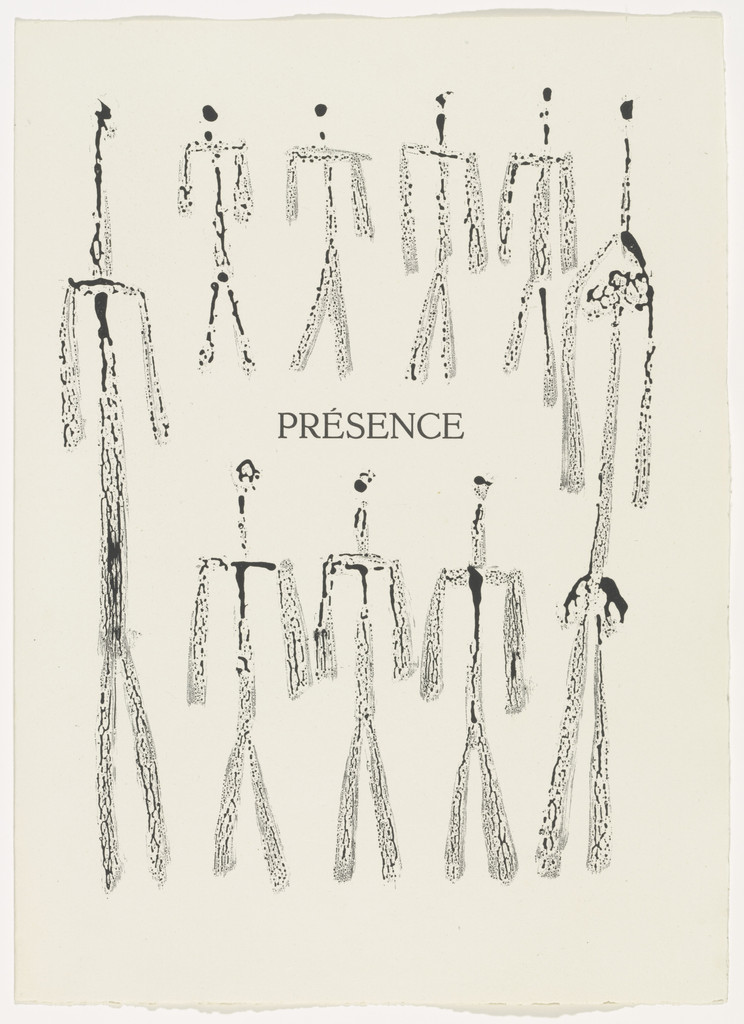 "Présence" (chapter title, page 13) from Corps perdu