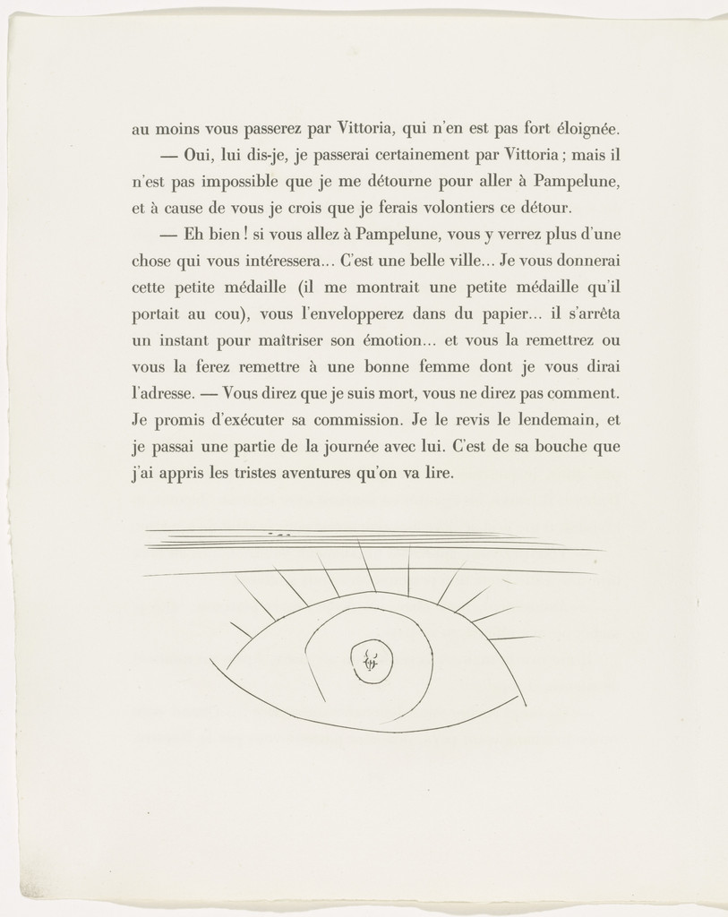 Tailpiece (page 52) from the illustrated book Carmen