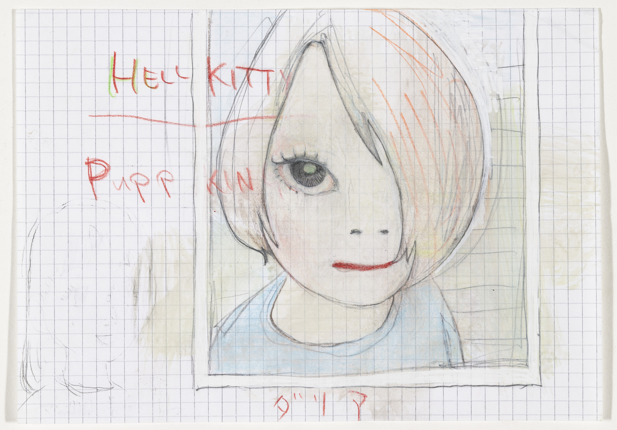Yoshitomo Nara. Untitled ("Hell Kitty Pupp Kin") from the series Time of My Life