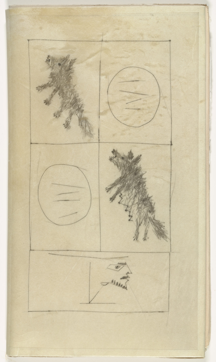 Pablo Picasso. Wrapper front from the illustrated book La Maigre. April 13, 1951, published 1952