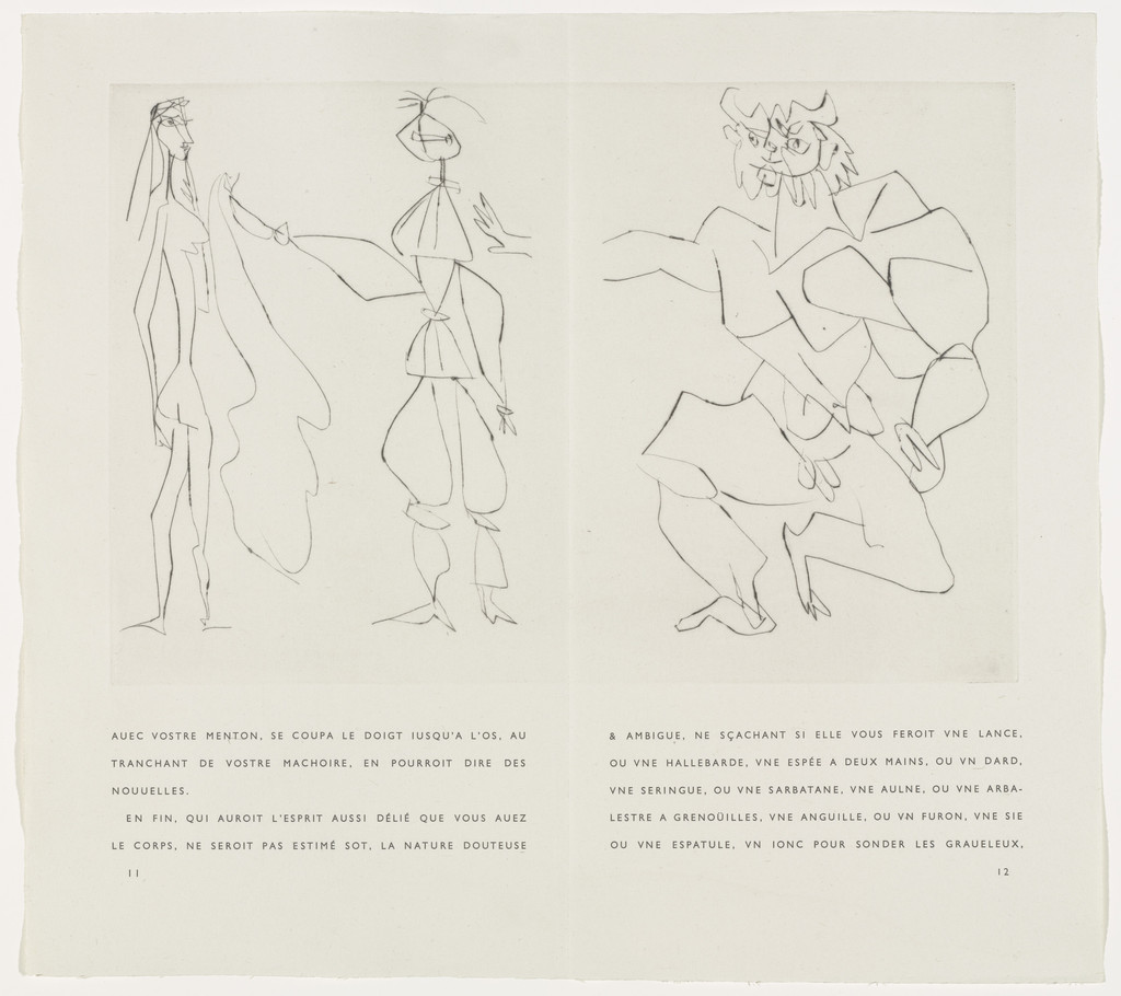 Untitled from the illustrated book La Maigre