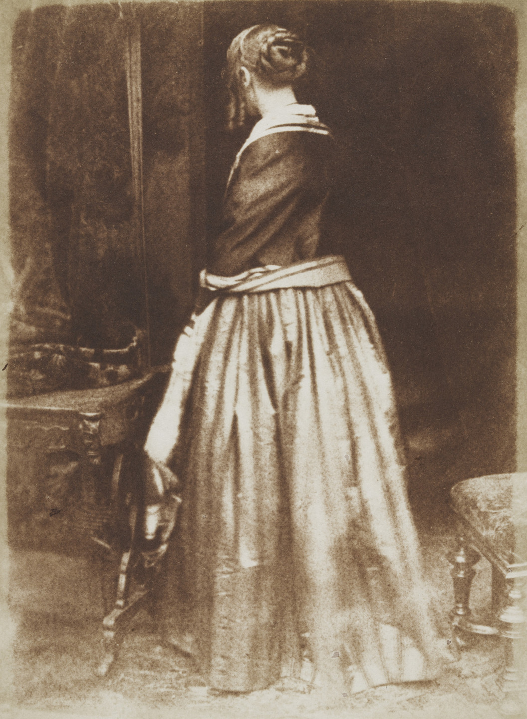 David Octavius Hill, Robert Adamson. Mrs. Murray. 1847