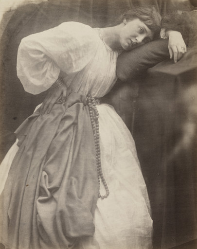 Julia Margaret Cameron. Pre-Raphaelite Study. 1870