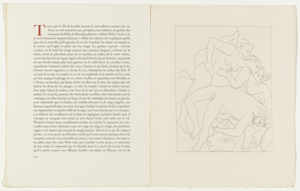 Death of Orpheus (Mort d'Orphée) from Les Métamorphoses