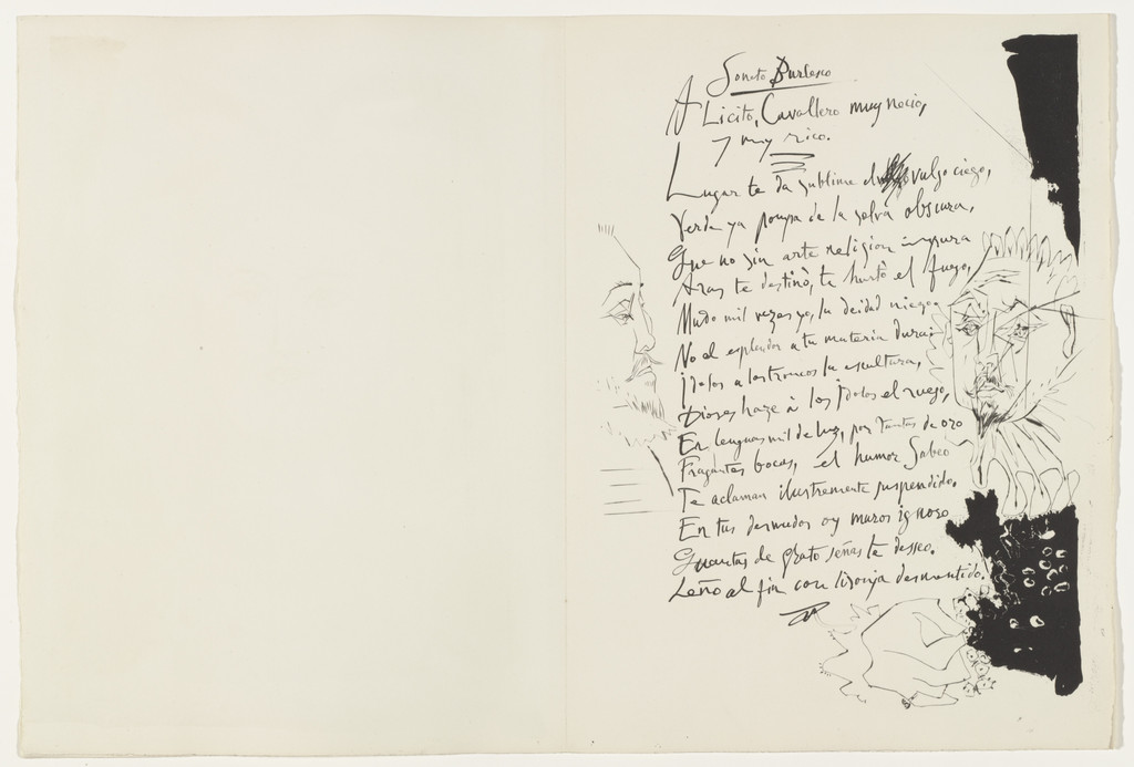 A Licitus, gentilhomme très sot et très riche from Vingt poëmes