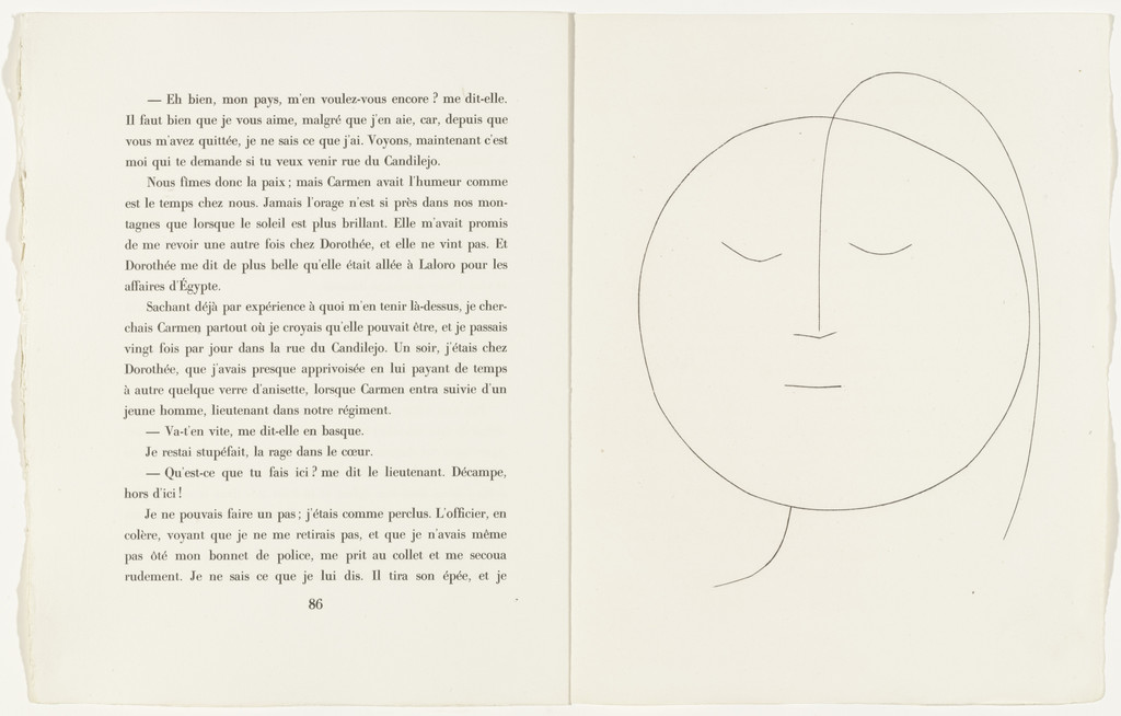 Planche XVIII from Carmen