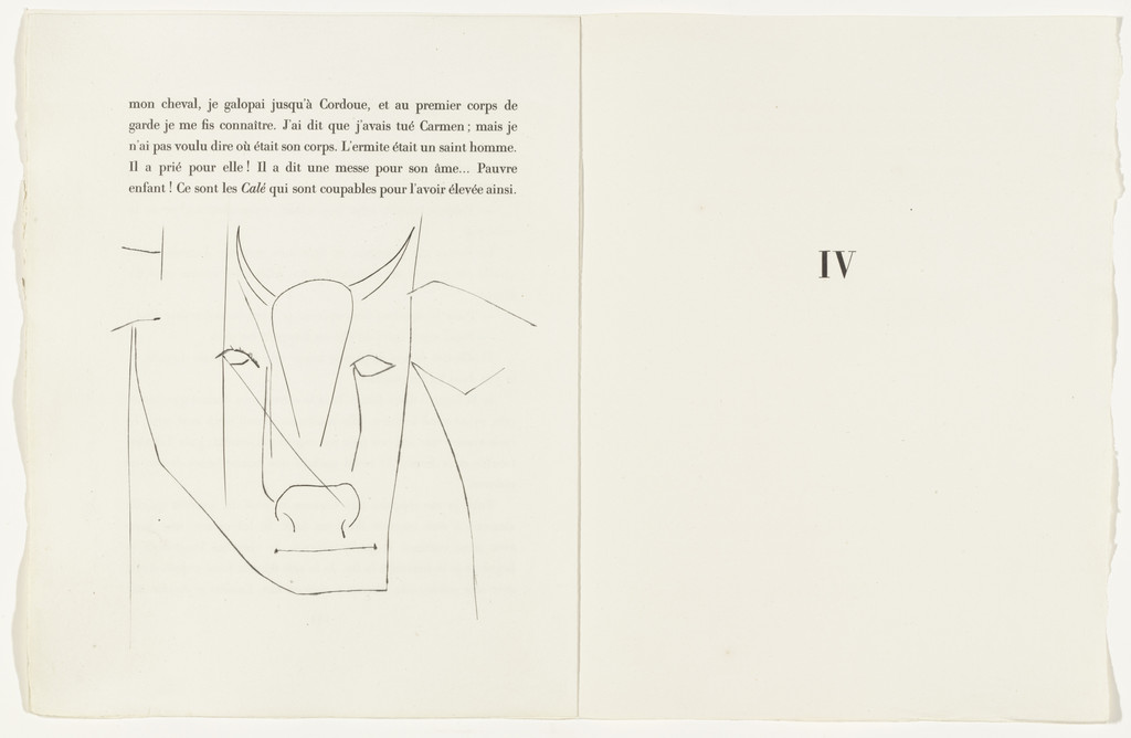 Tailpiece (page 142) from the illustrated book Carmen