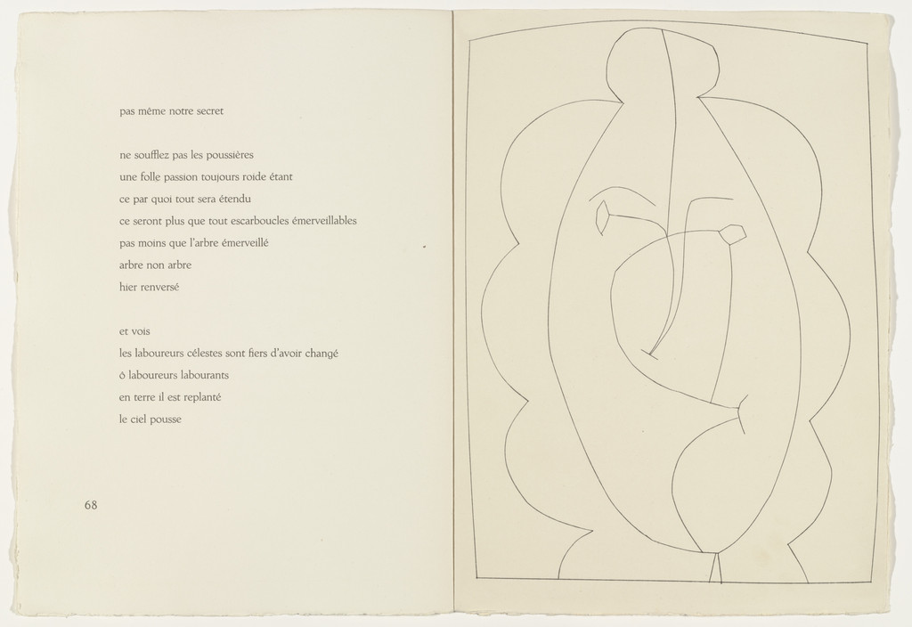 Head of a Woman (plate, page 69) from Corps perdu