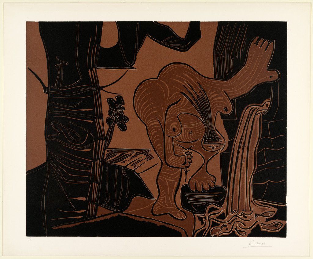 Woman at the Spring (Femme à la source), state three