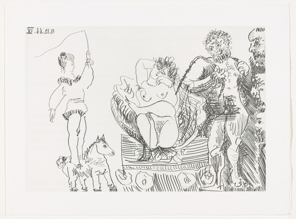 Plate (page 107) from Le Cocu magnifique