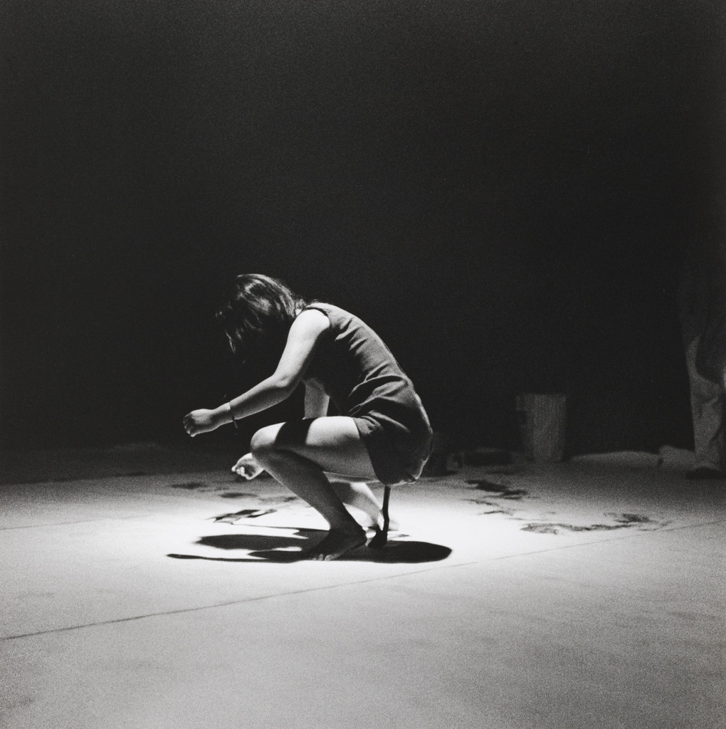 Vagina Painting, performed during Perpetual Fluxfest, Cinematheque, New York, July 4, 1965