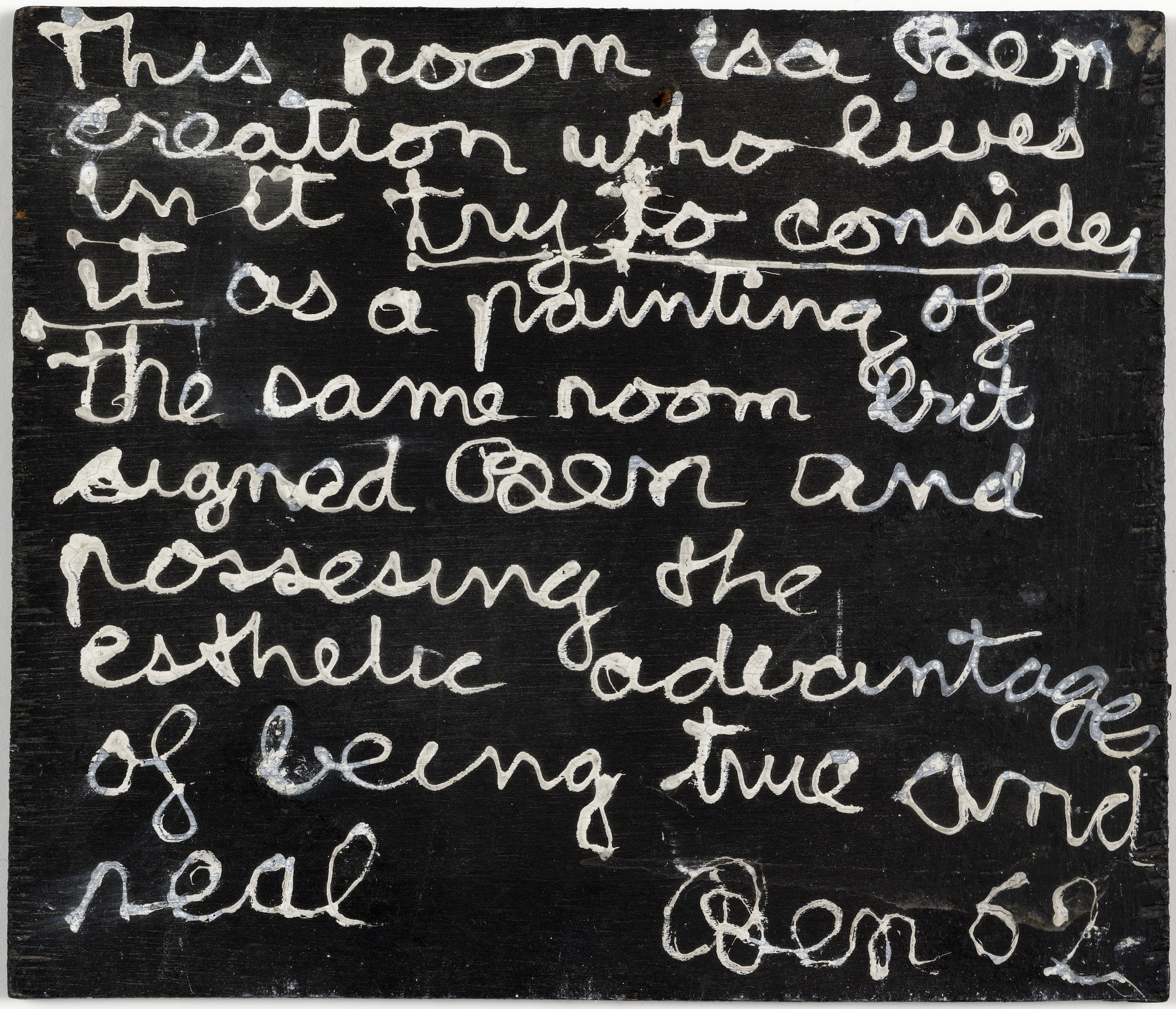 Ben Vautier. This Room is a Ben Creation