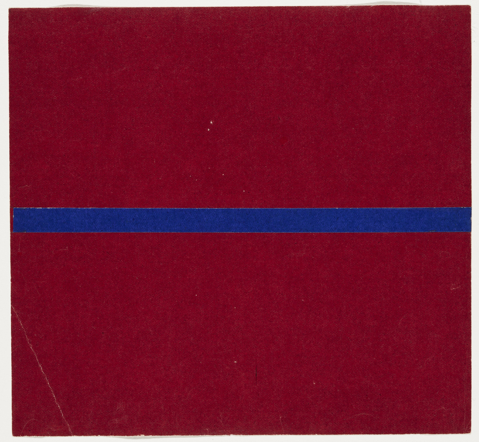 Ellsworth Kelly. Blue and Red from the series Line Form Color