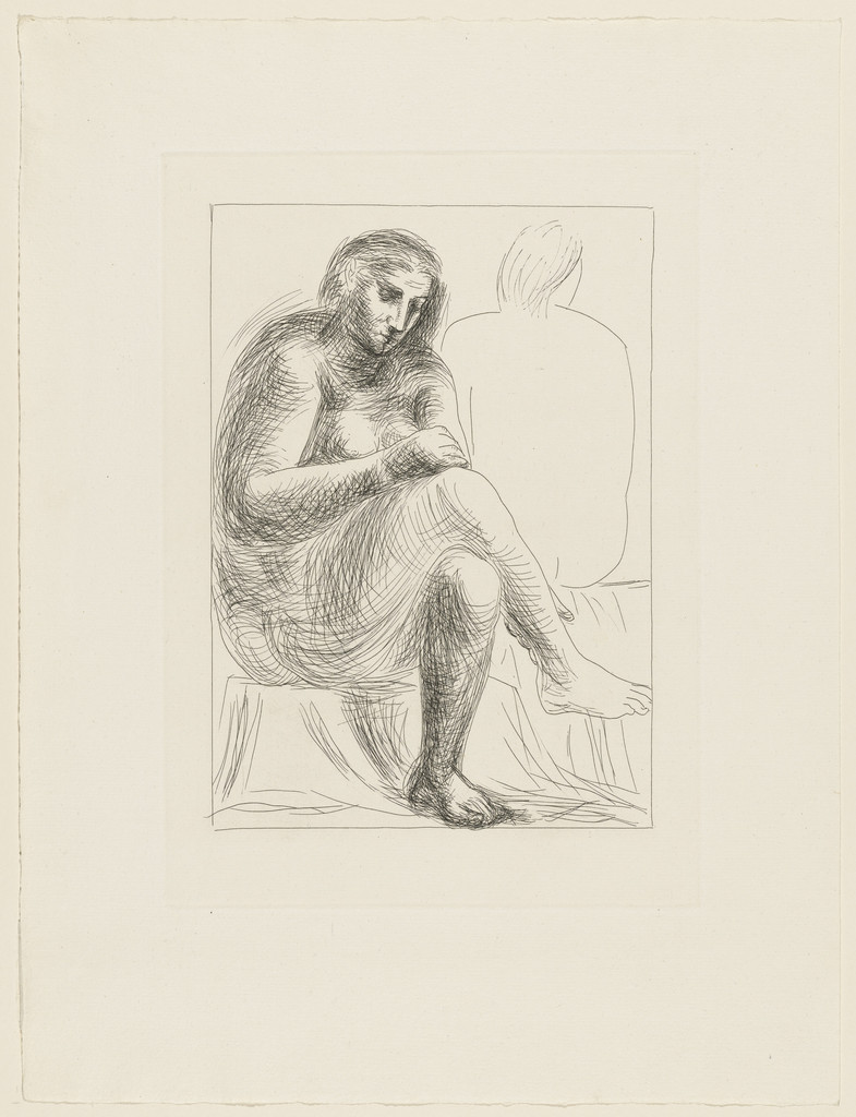 At the Bath (Au bain) from the Vollard Suite (Suite Vollard)