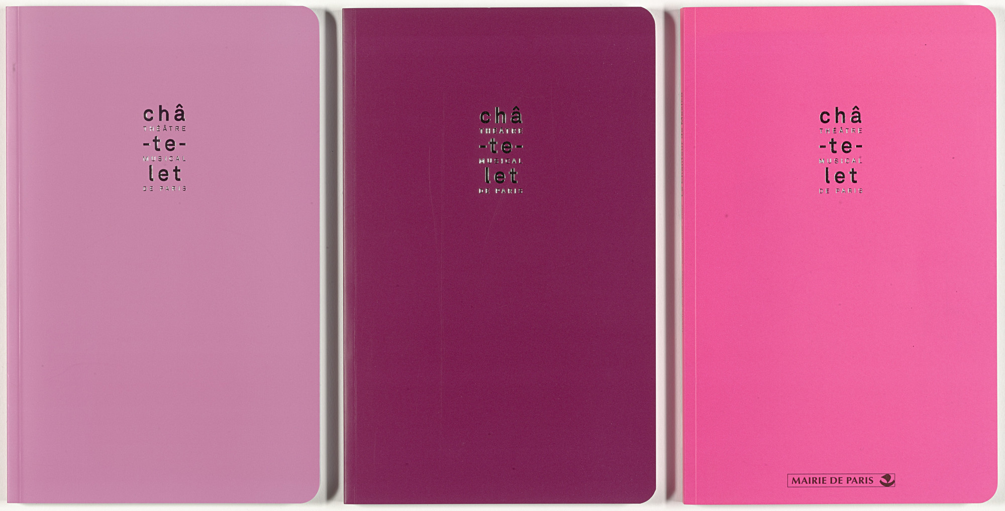 Philippe Apeloig. Théâtre du Châtelet, Series Programs for Individual Performances