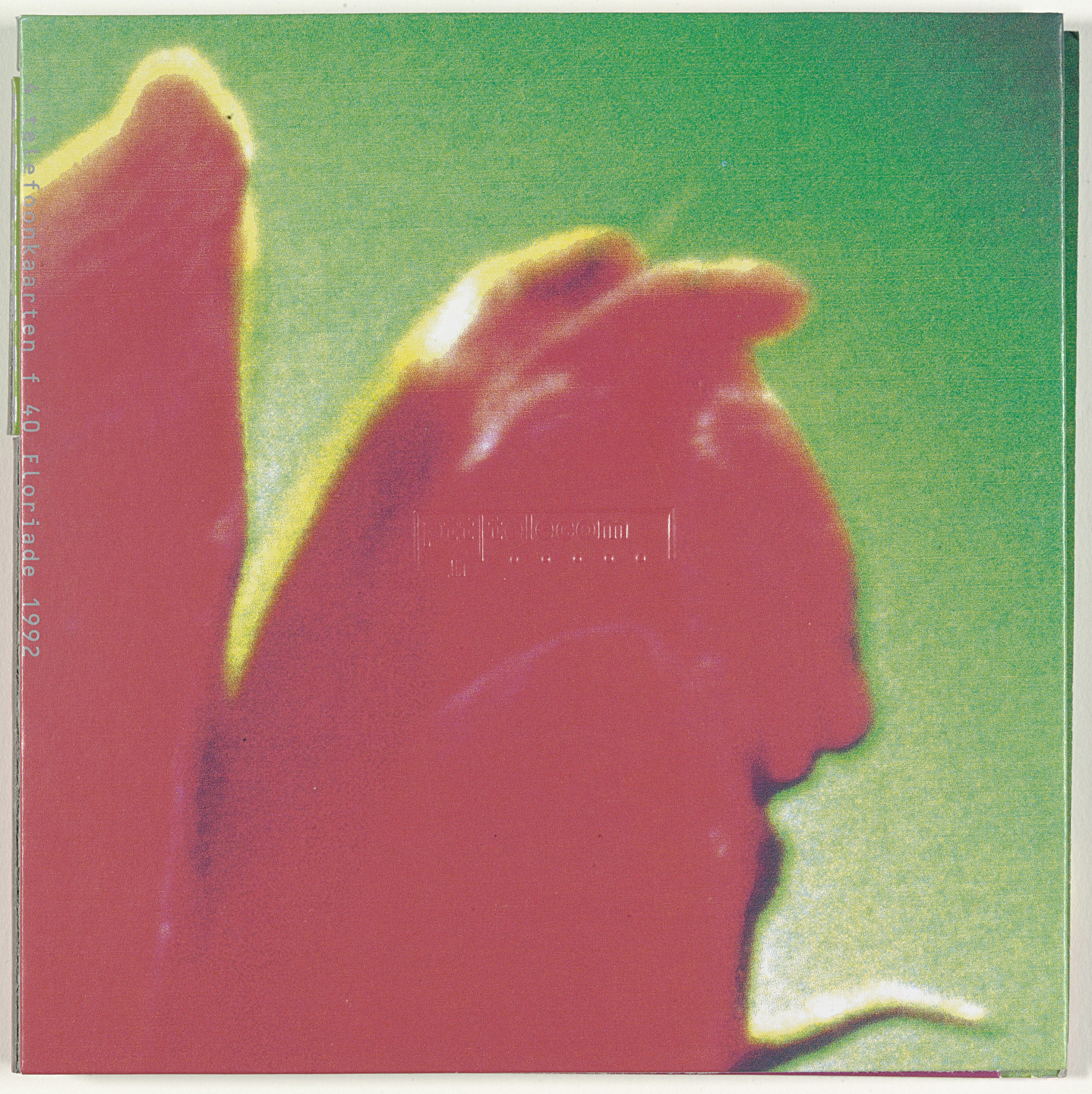 Irma Boom. Floriade Phone Cards. 1993