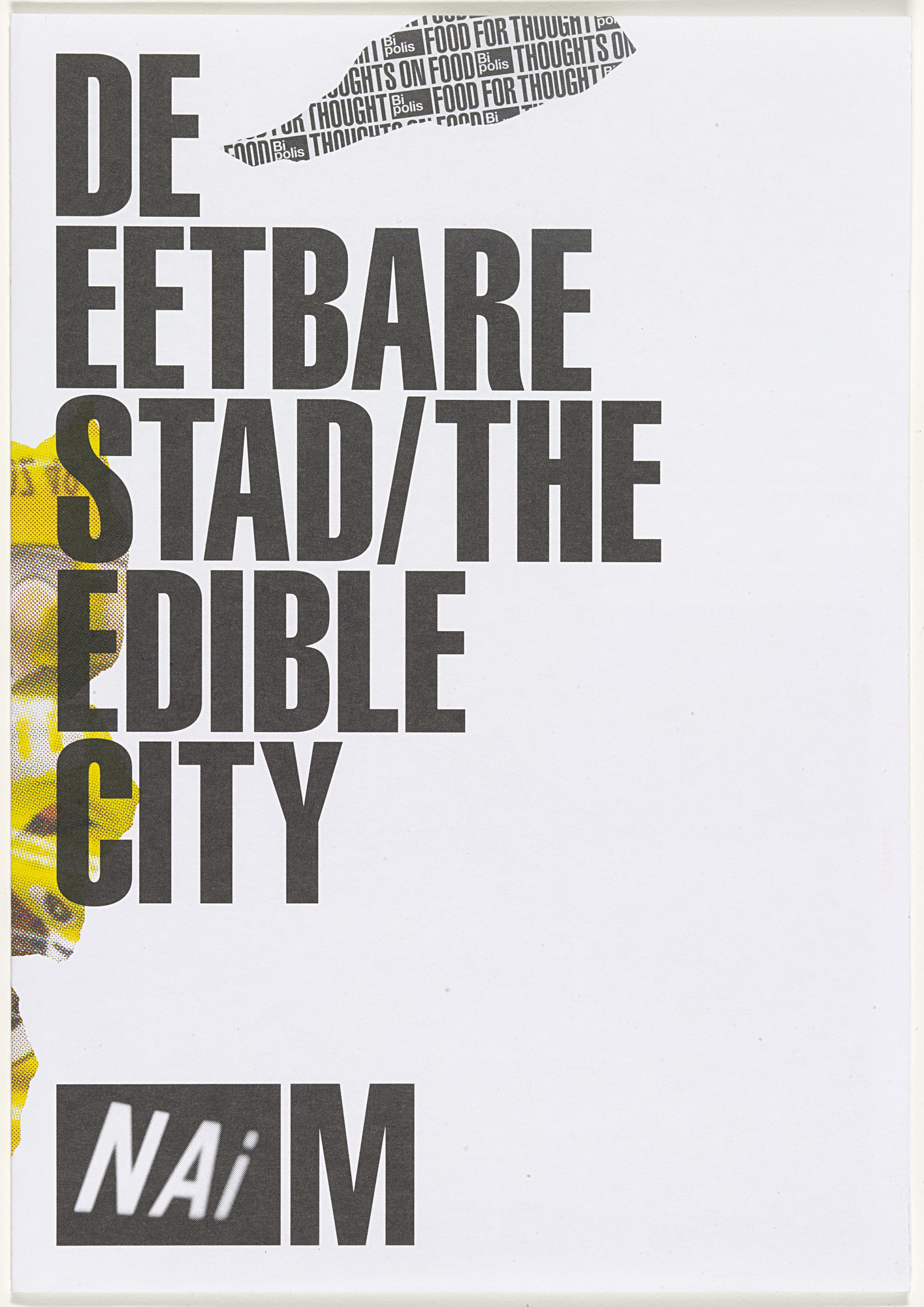 Experimental Jetset. De Eetbare Stad / The Edible City Brochure