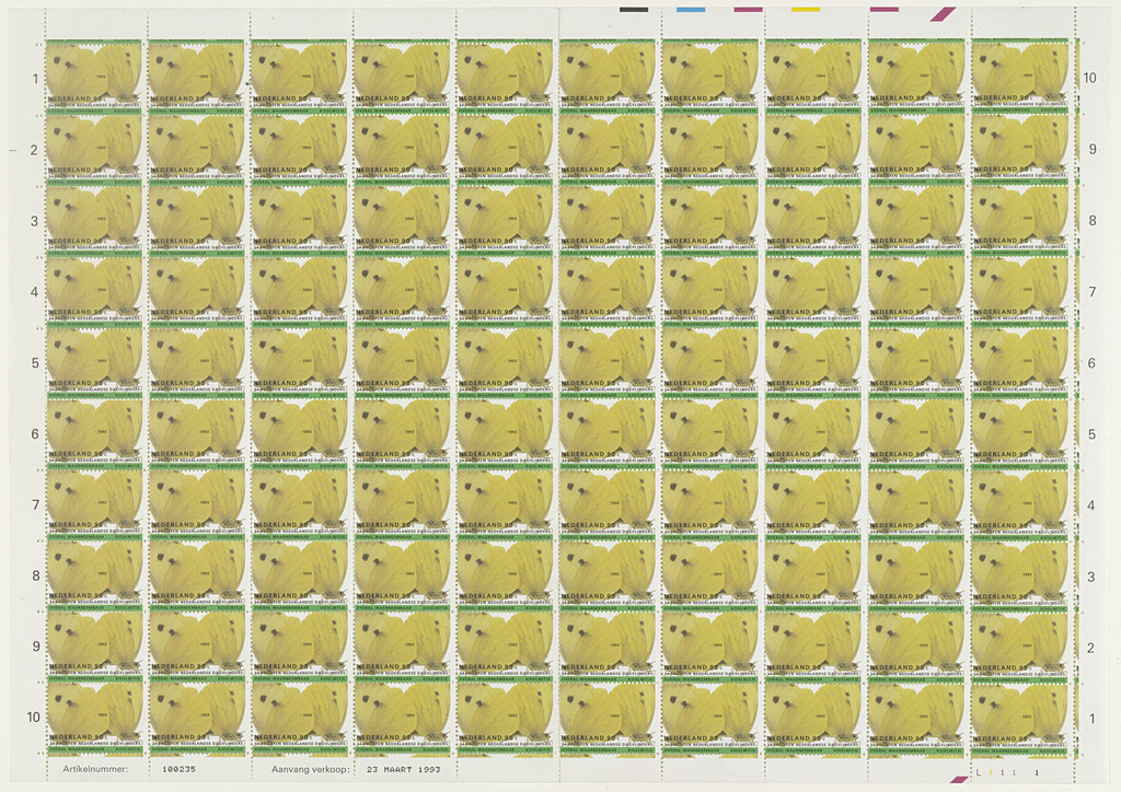 Dutch Butterfly Postage Stamps