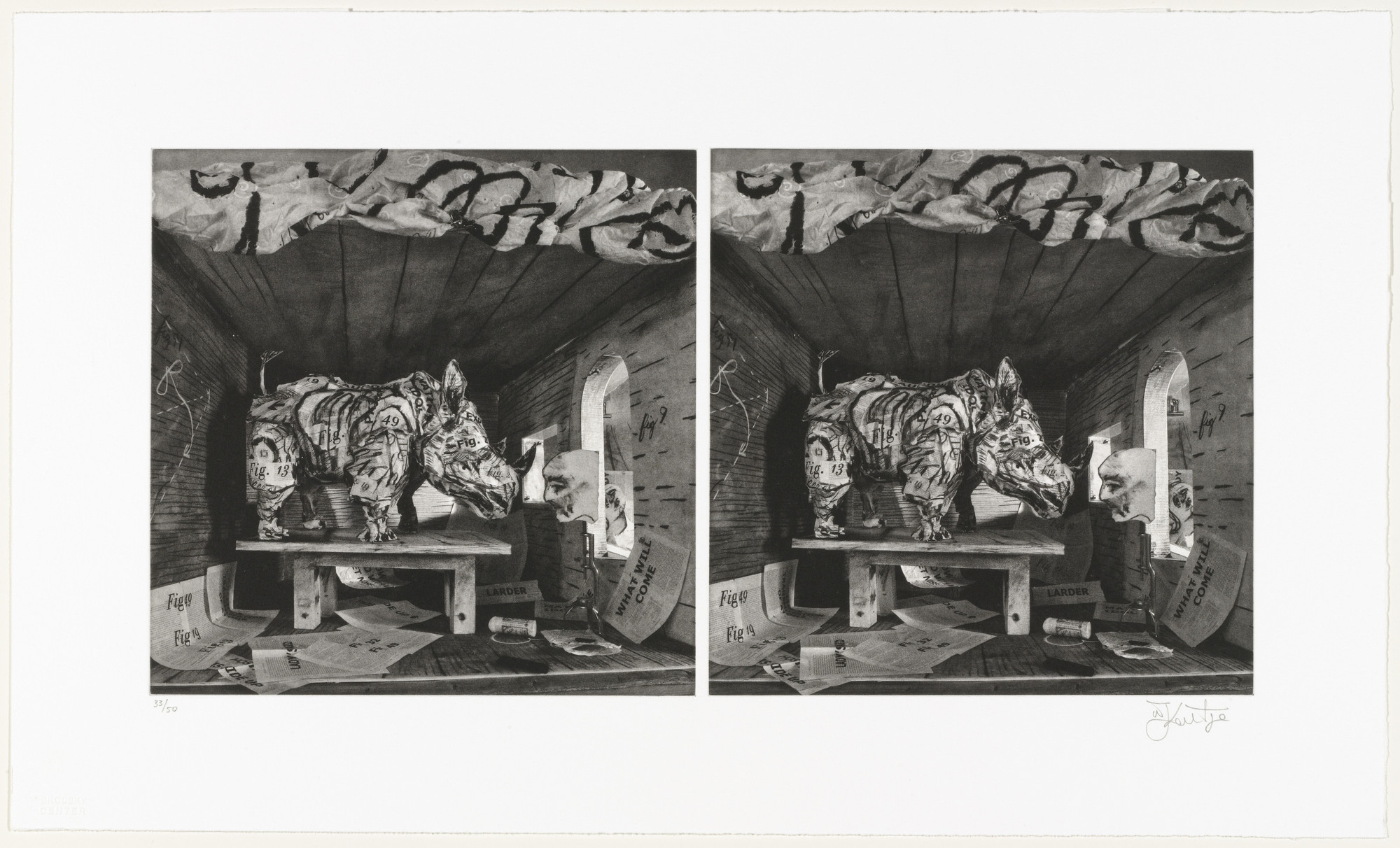 William Kentridge. Larder from Untitled