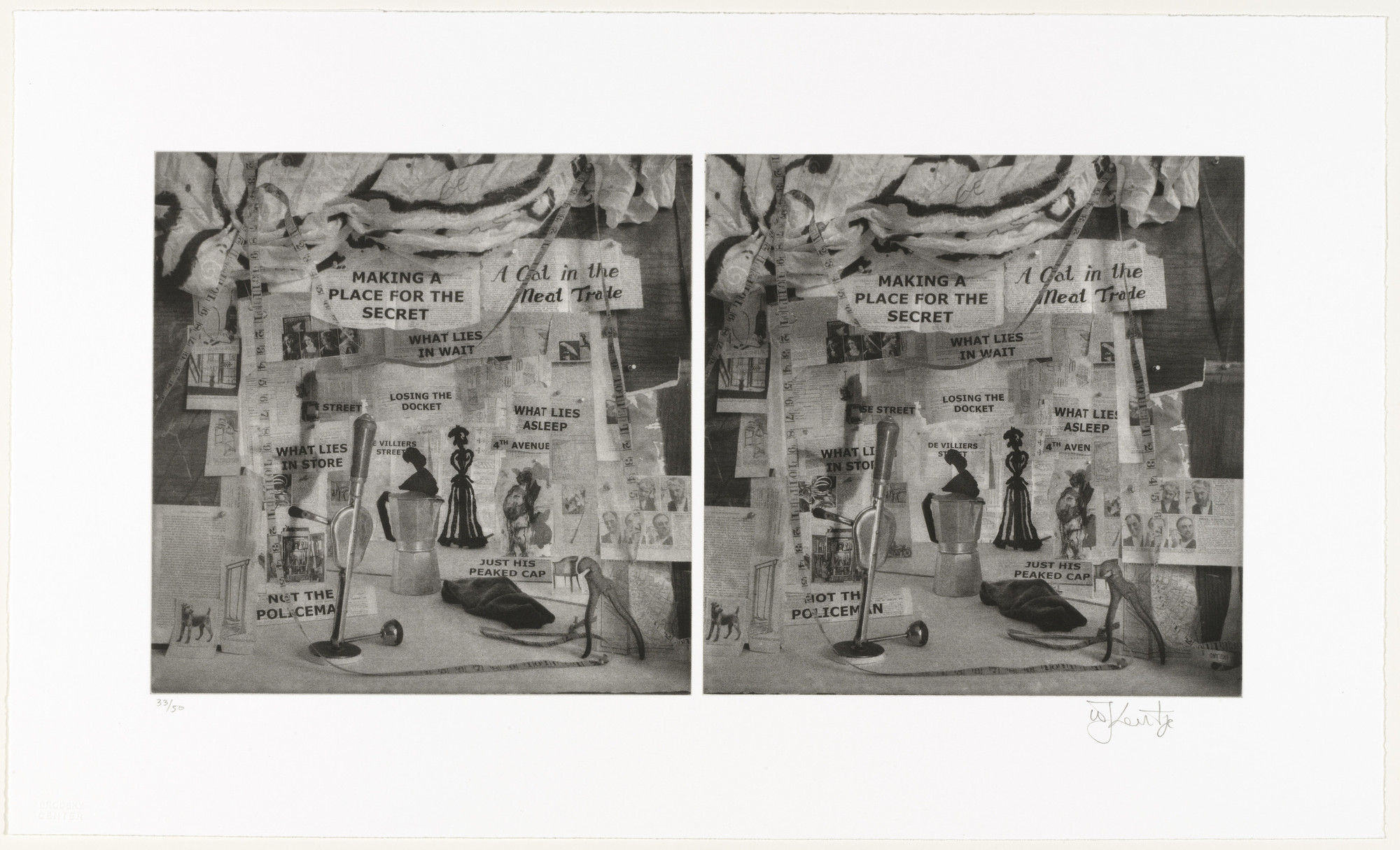 William Kentridge. A Cat in the Meat Trade from Untitled