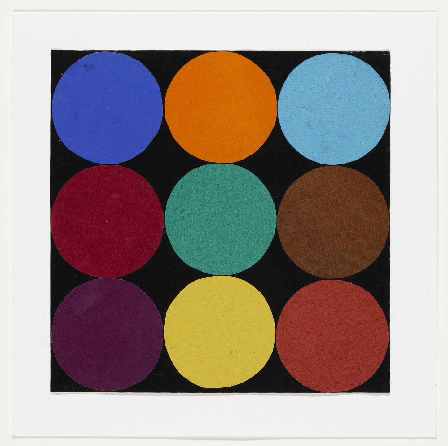 Ellsworth Kelly. Nine Colors. 1951
