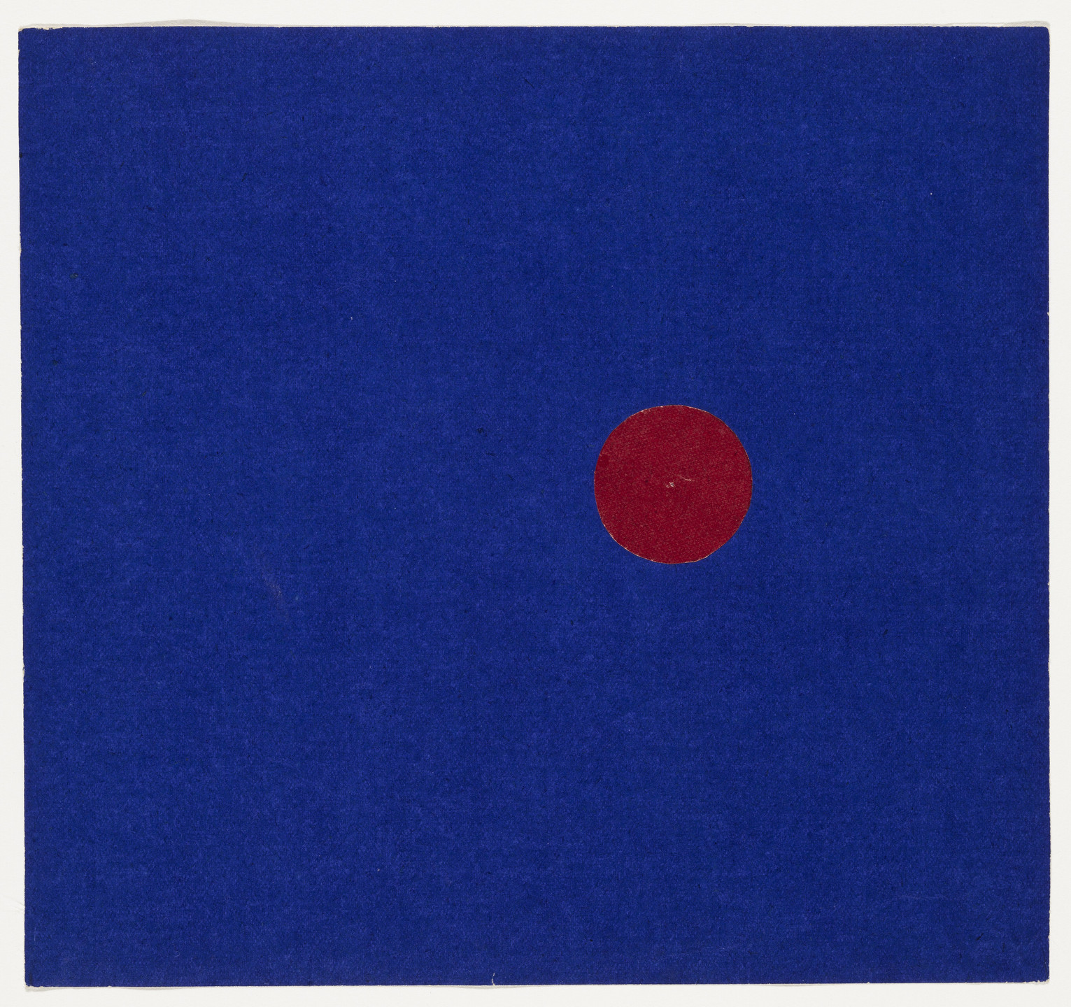 Ellsworth Kelly. Red and Blue from the series Line Form Color