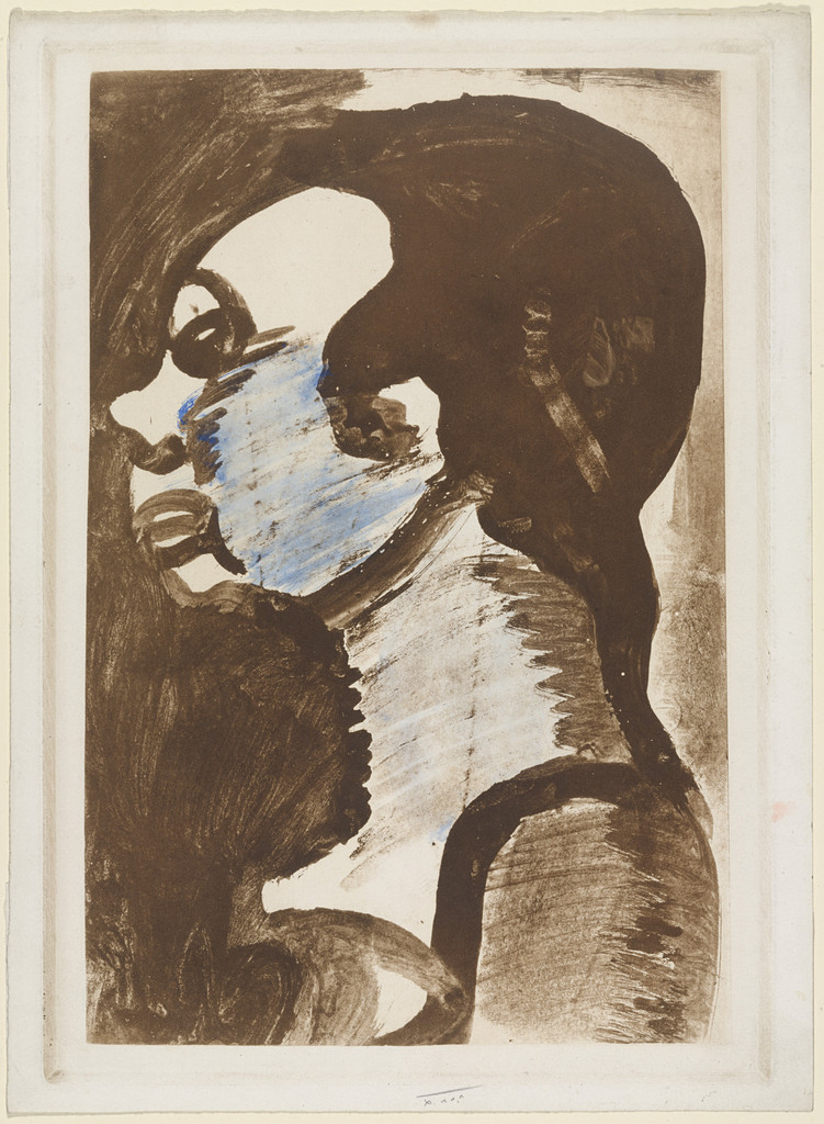 Bust of a Girl, in Profile to the Left