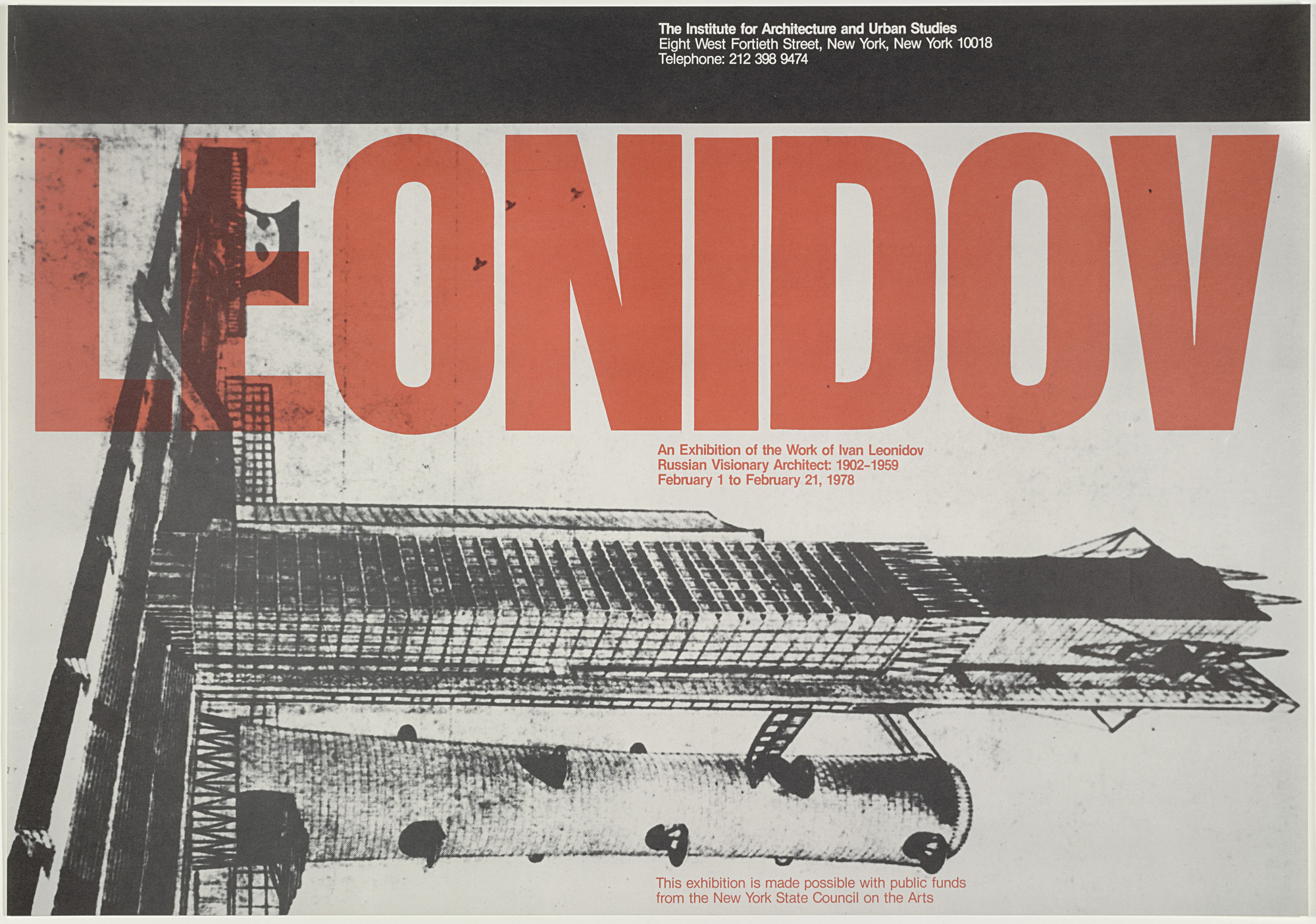 Massimo Vignelli. Leonidov. 1977
