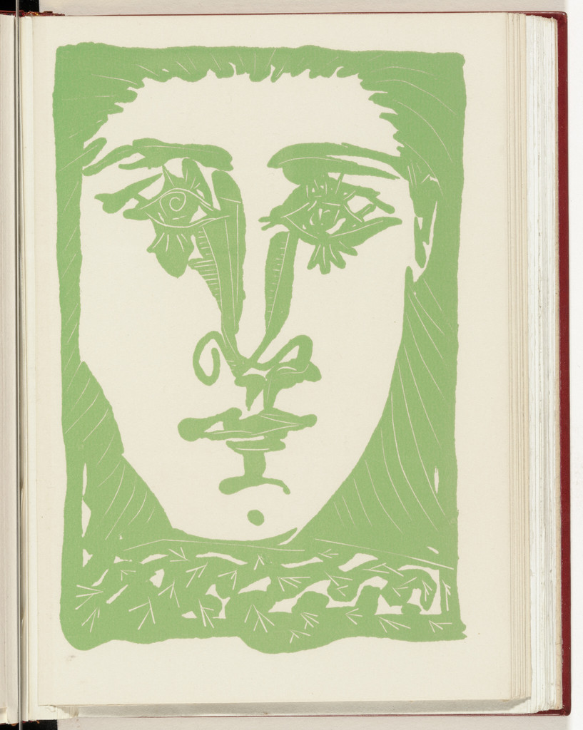 Variant of Head (11th supplementary plate) from the illustrated book Non Vouloir