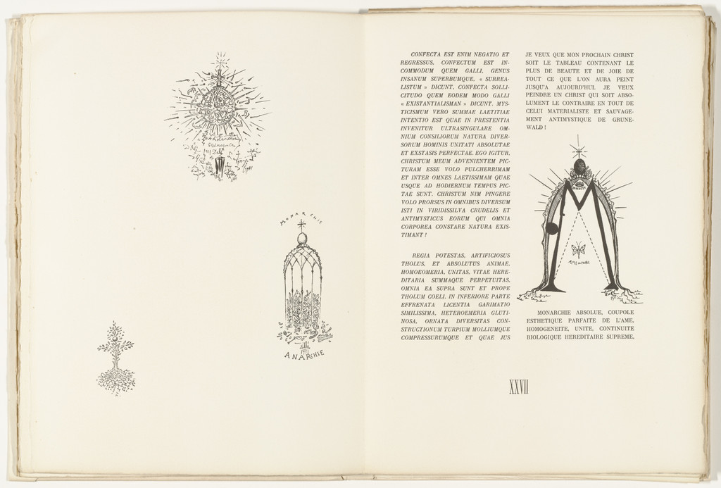 In-text plate (page 27) from Manifeste Mystique (Mystic Manifesto)