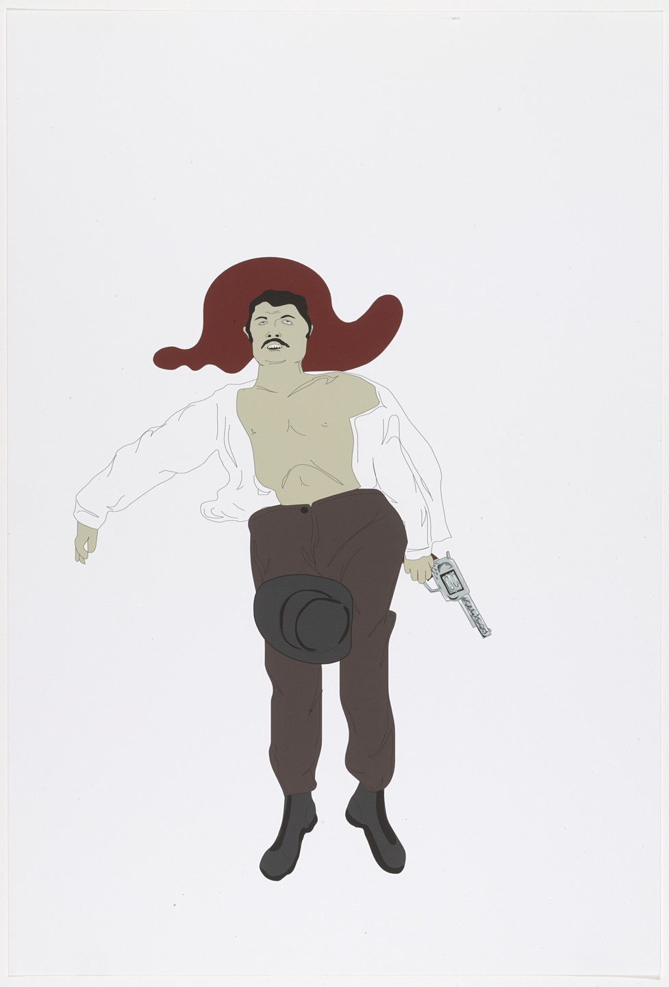 Paul Chan. Deadman 3 from the series Deadman 1-5. 2003