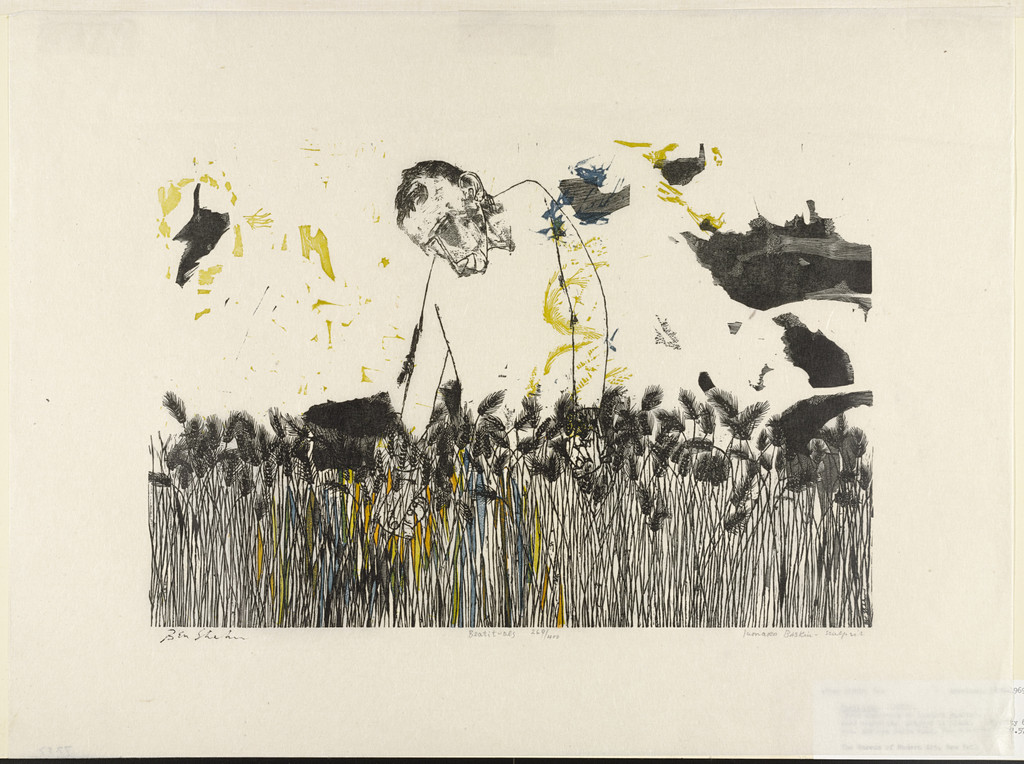 Beatitude, after Ben Shahn