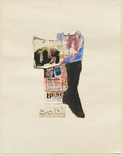 Claes Oldenburg. A Sock and 15 Cents (Studies for Store Objects). 1961, dated 1962
