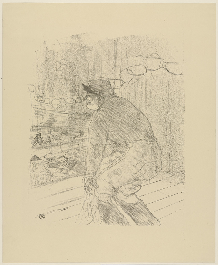 Polin from Portraits of Actors and Actresses: Thirteen Lithographs (Portraits d'Acteurs & Actrices: Treize Lithographies)
