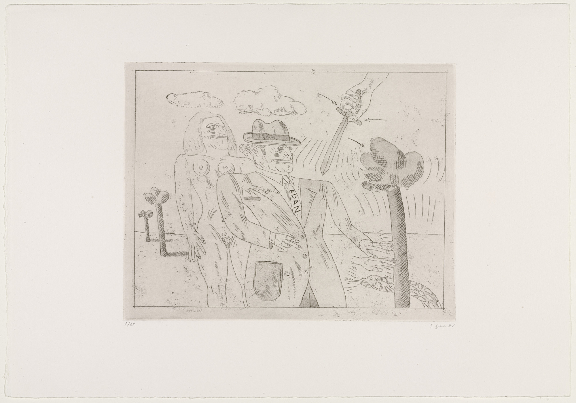 Antonio Segui. Adam. 1978