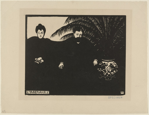 Félix Vallotton. The Irreparable (L'Irreparable) from Intimacies (Intimités). 1897