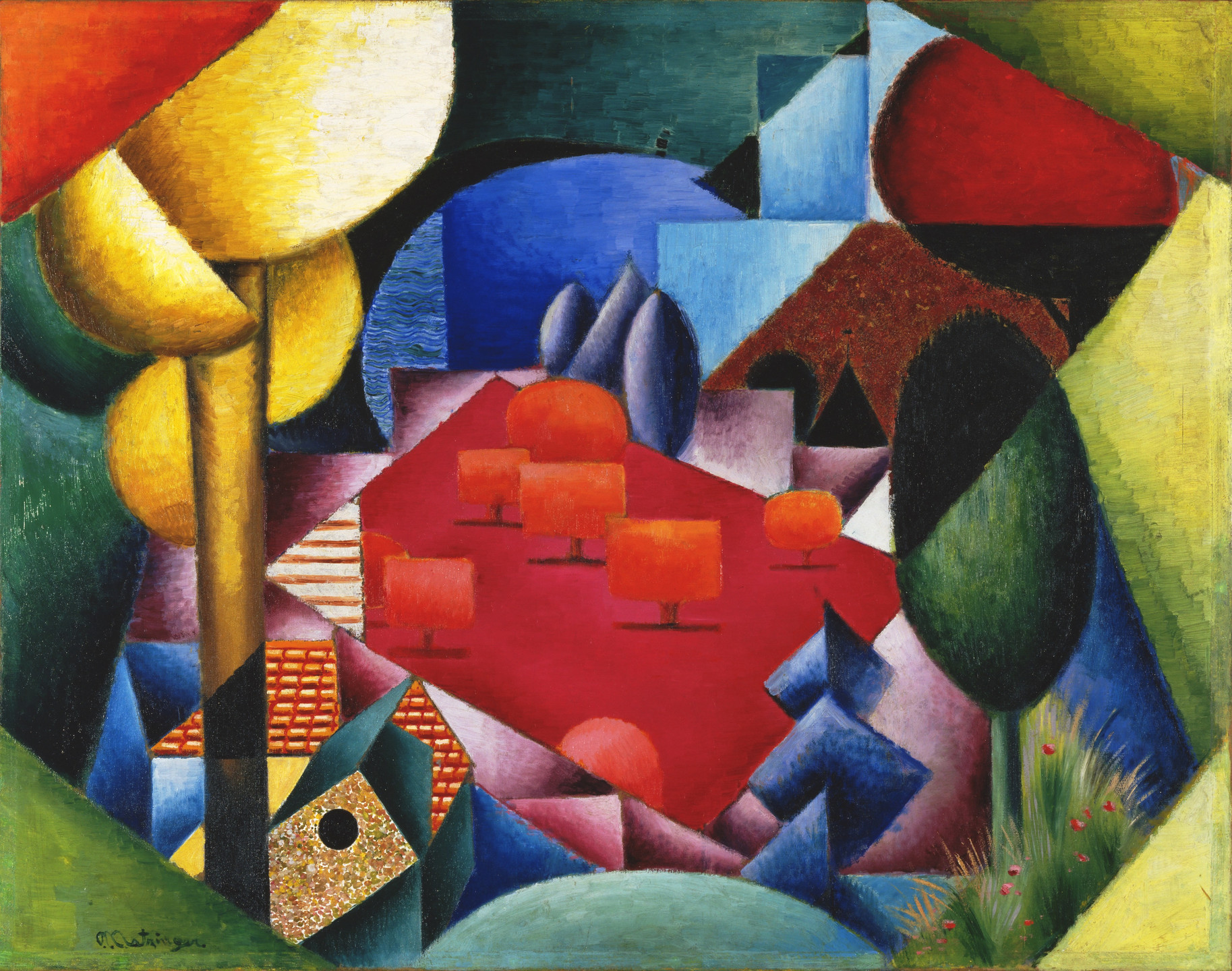 Jean Metzinger. Landscape. 1912-14?