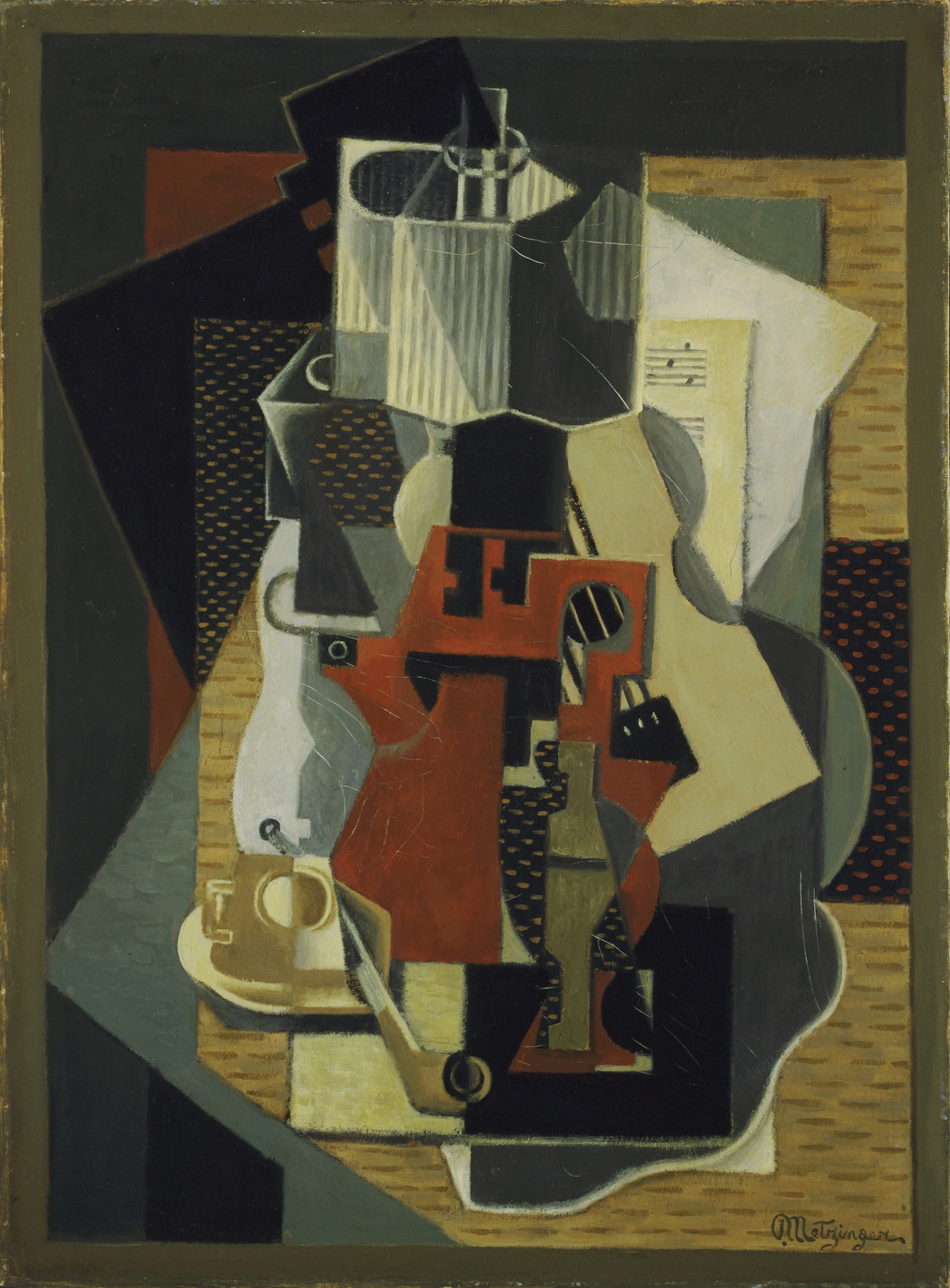 Jean Metzinger. Still Life with Lamp. 1916