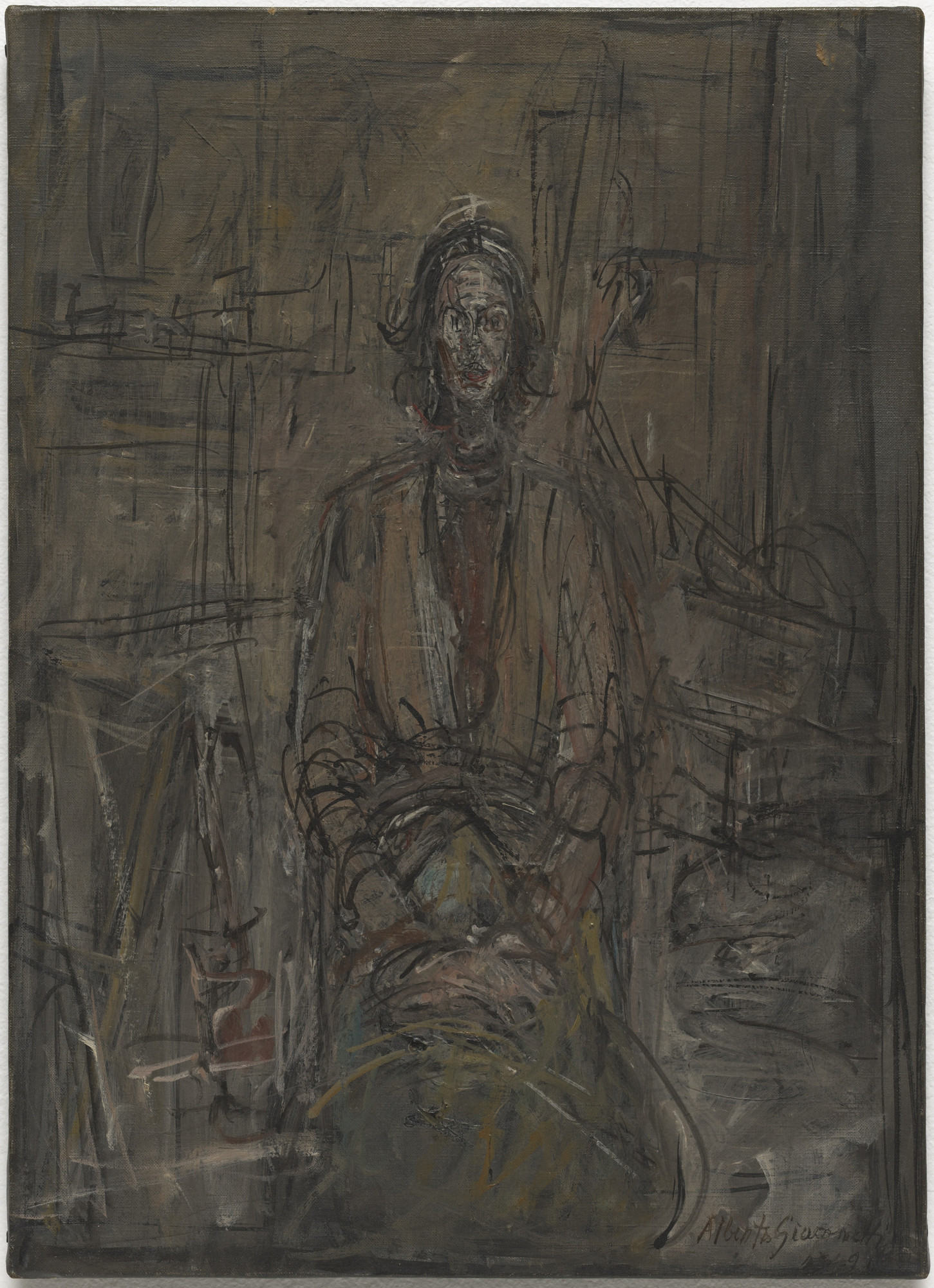 Alberto Giacometti. Portrait of Annette