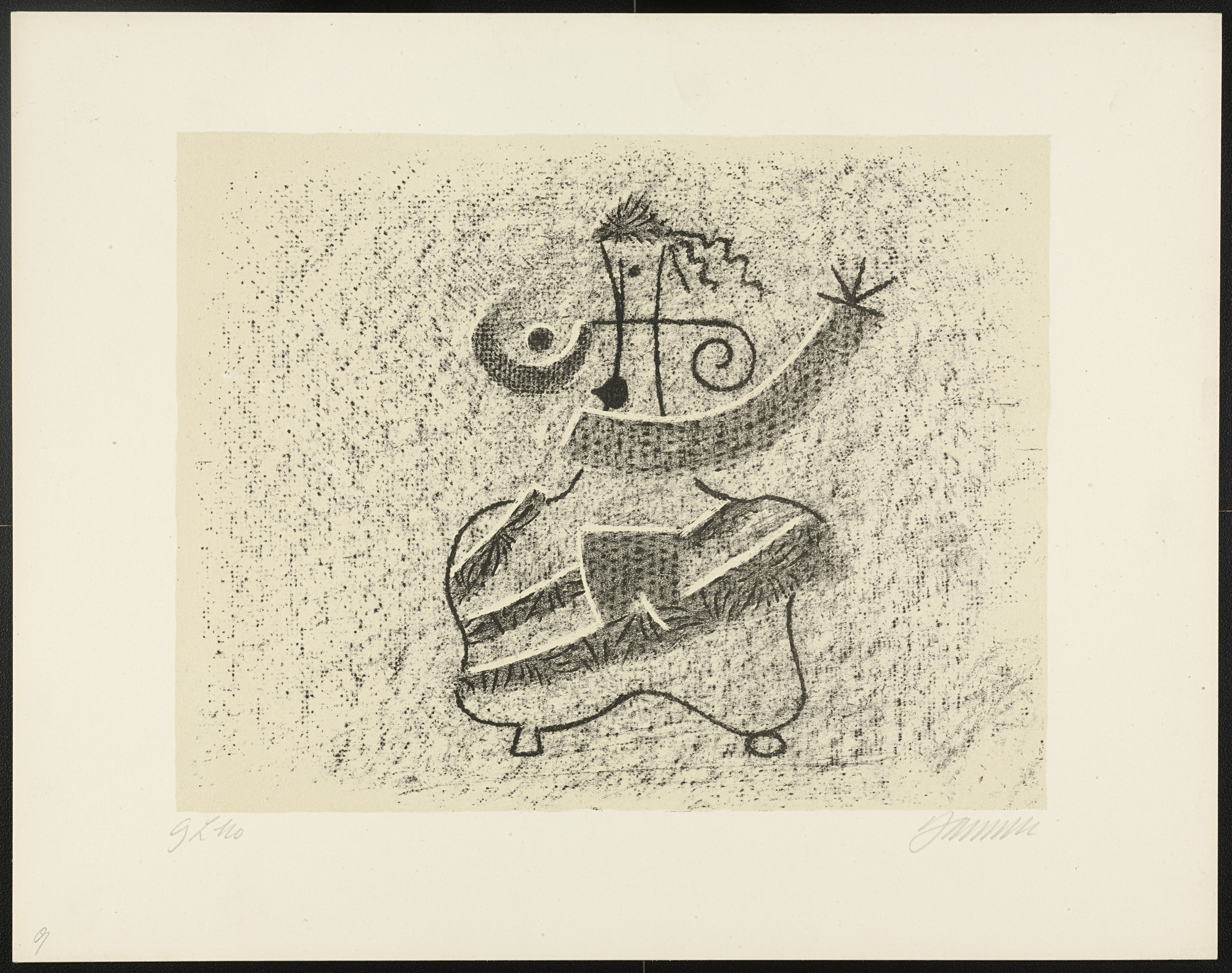 Willi Baumeister. Salome from Salome und der Prophet
