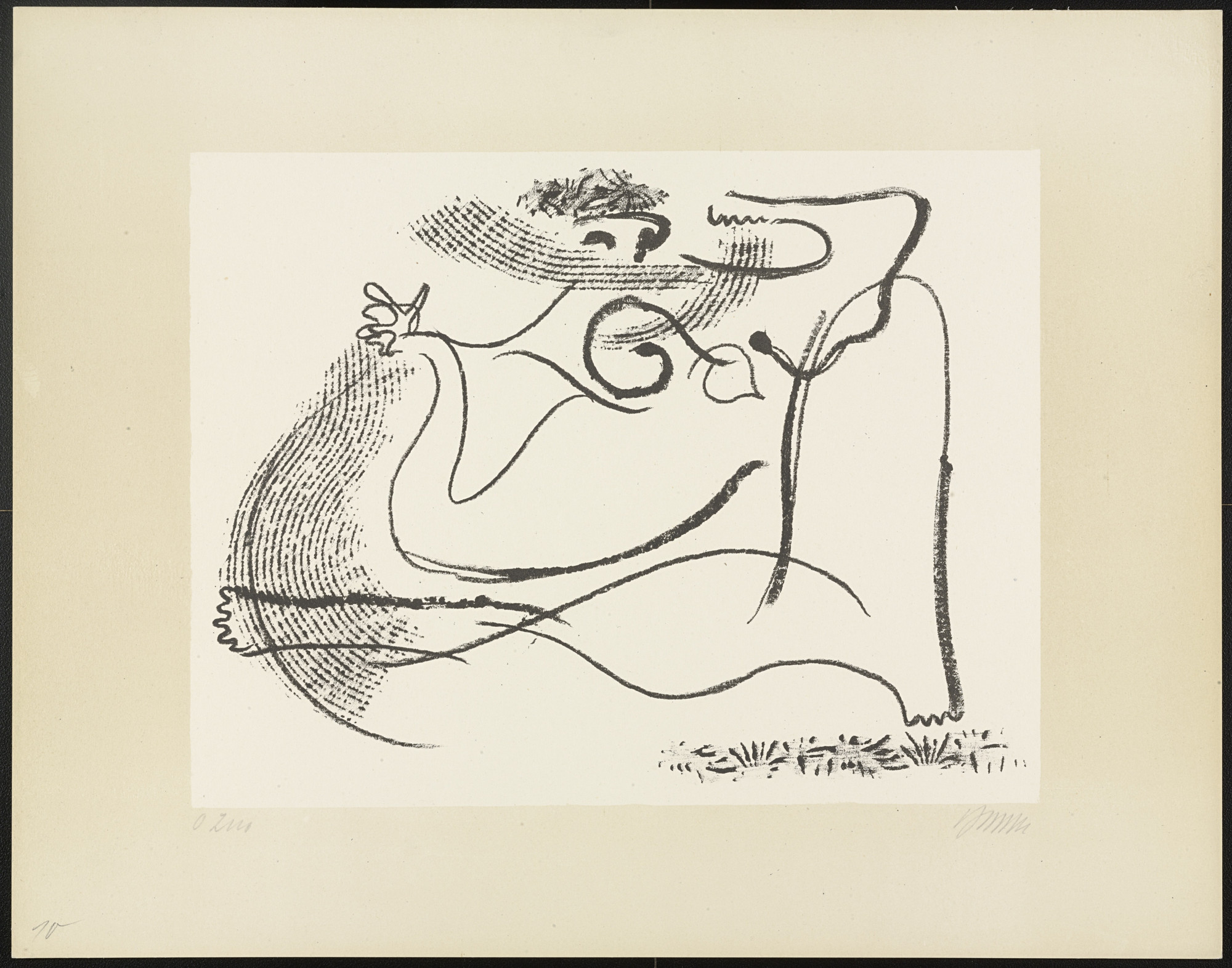 Willi Baumeister. Salome's Tanz from Salome und der Prophet