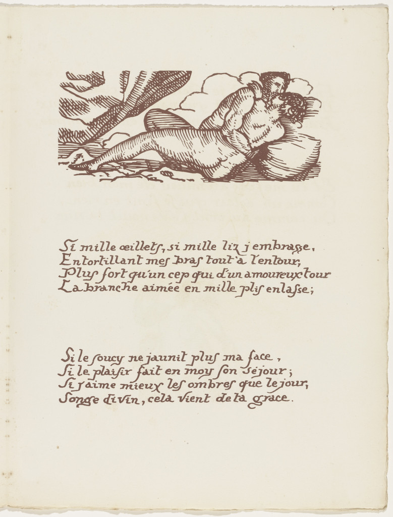 Headpiece (folio 33) from Les Amours (The Loves)