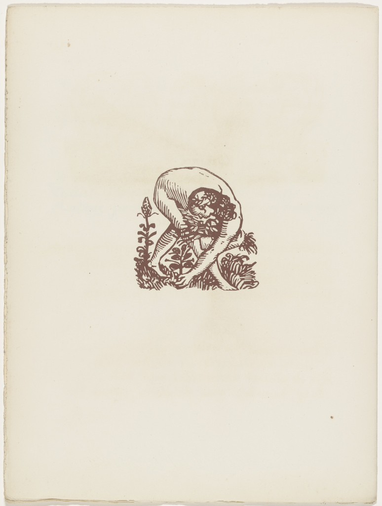 Vignette (folio 53 verso) from Les Amours (The Loves)
