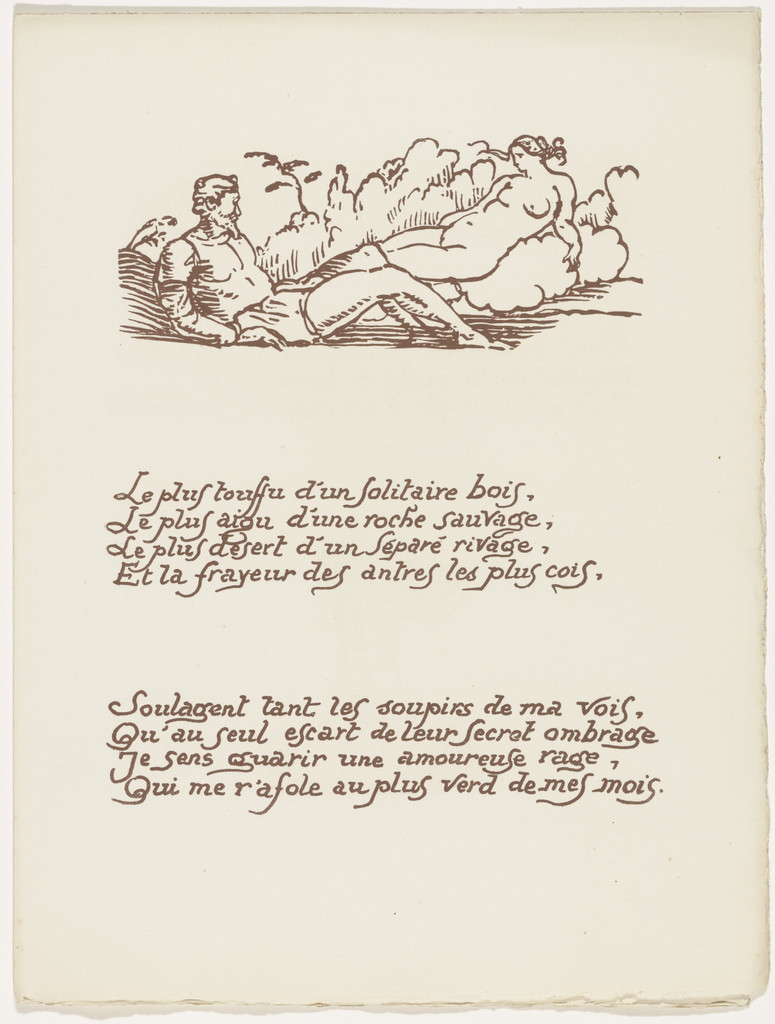 Headpiece (folio 18) from Les Amours (The Loves)