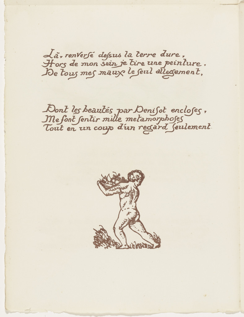 Tailpiece (folio 18 verso) from Les Amours (The Loves)
