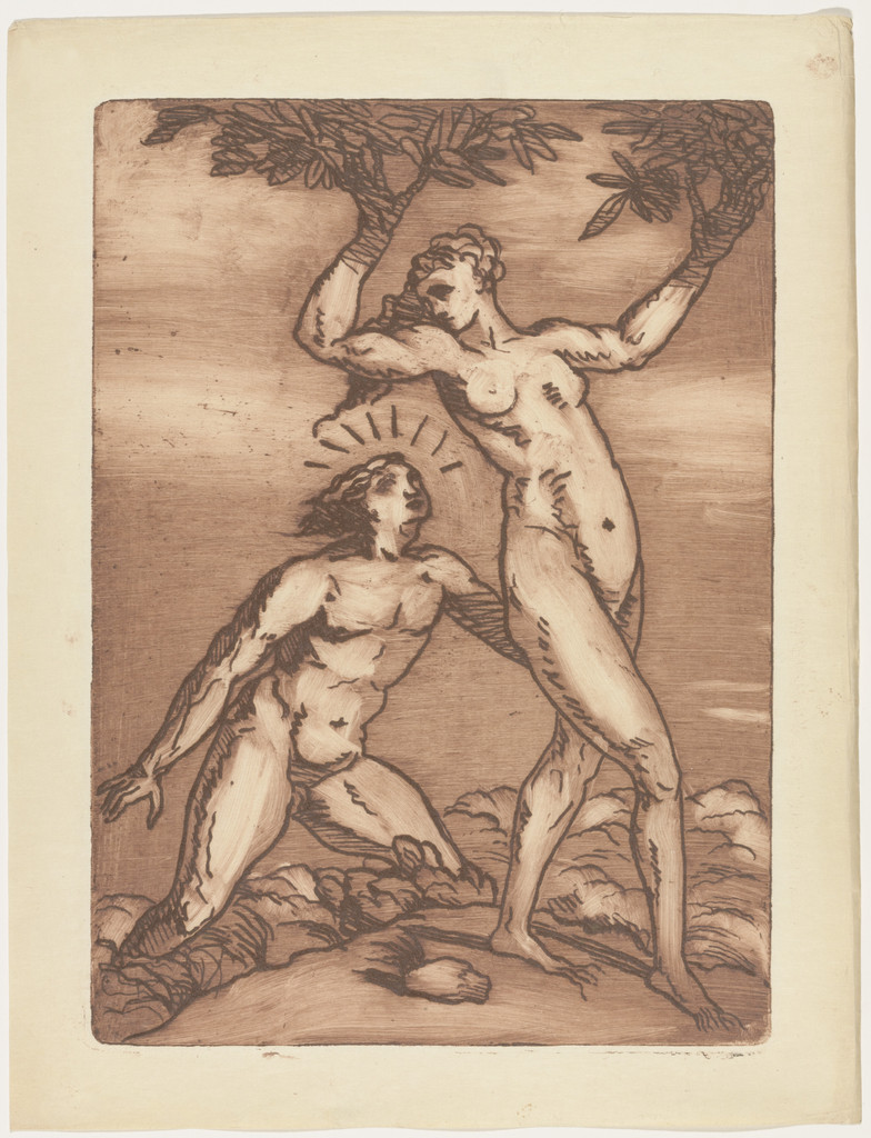 Apollo and Daphne (plate, folio 25) from Les Amours (The Loves)