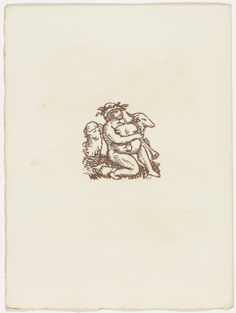 Vignette (folio 112 verso) from Les Amours (The Loves)